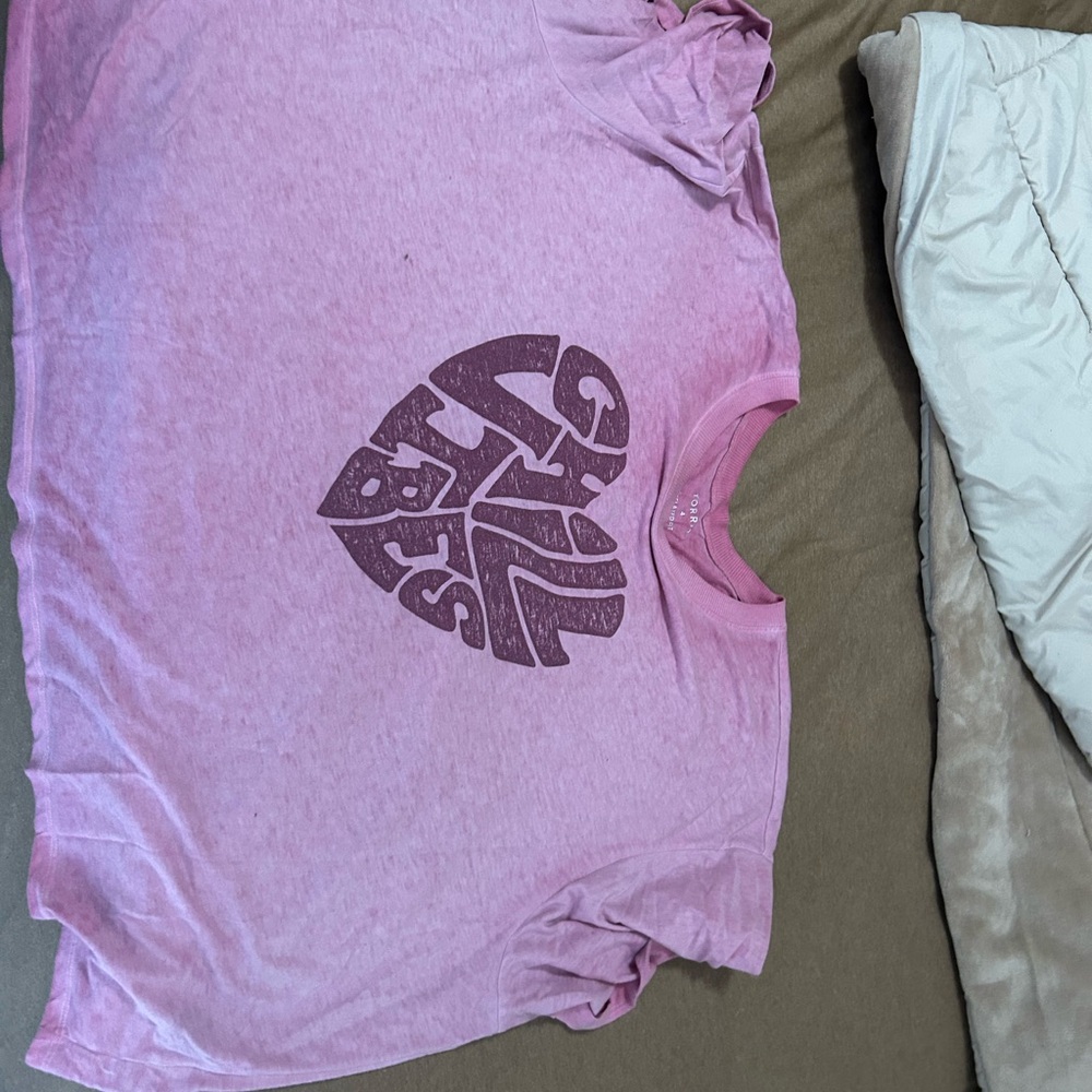 Torrid Pink Short Sleeve Tee with Bold Graphic Design